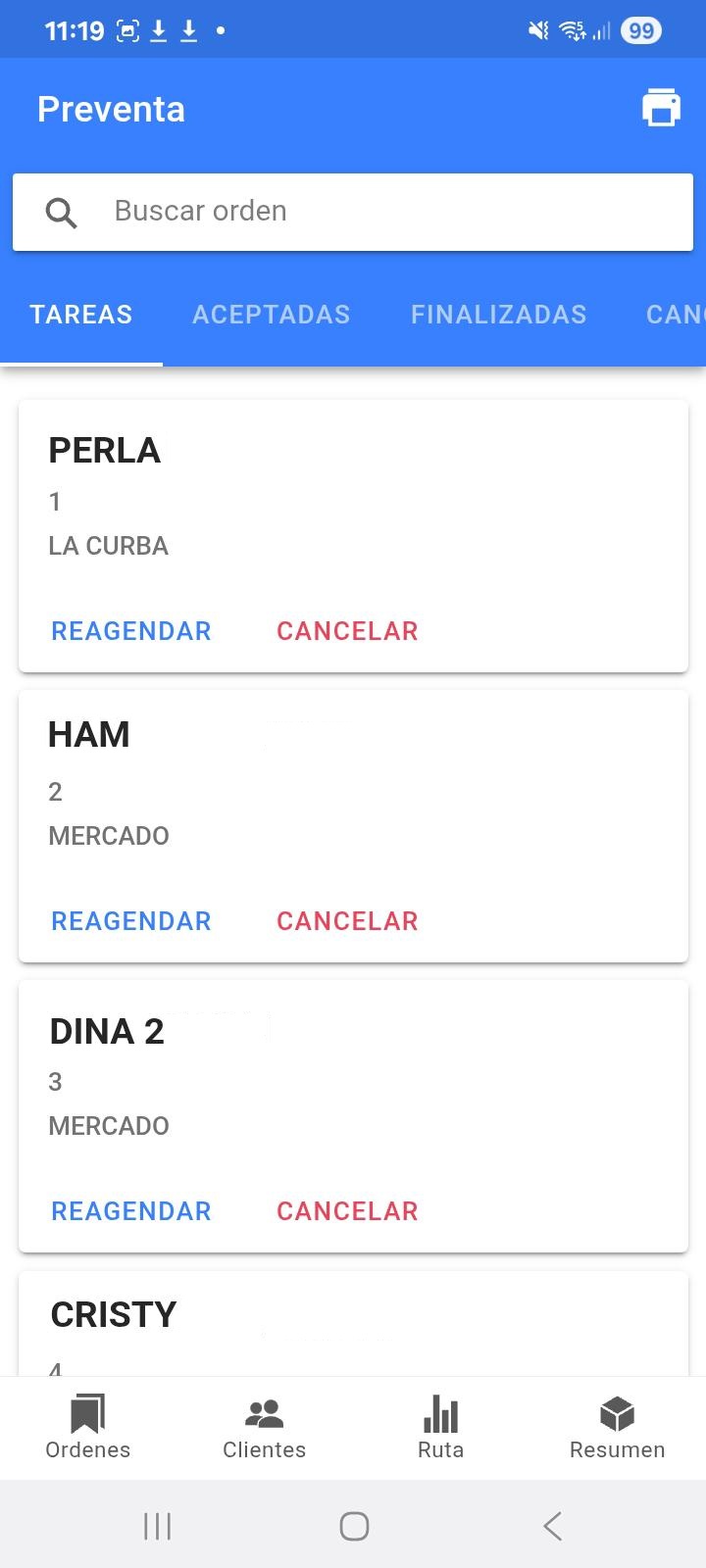 Tareas y plan de ruta